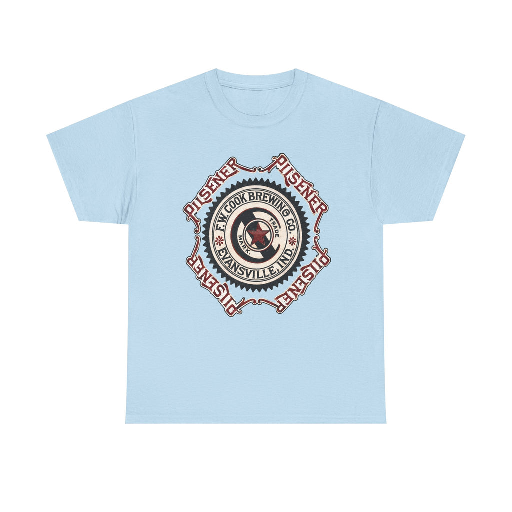 Cook Brewery 1889 Logo Tee — Evansville Beer T‑Shirt