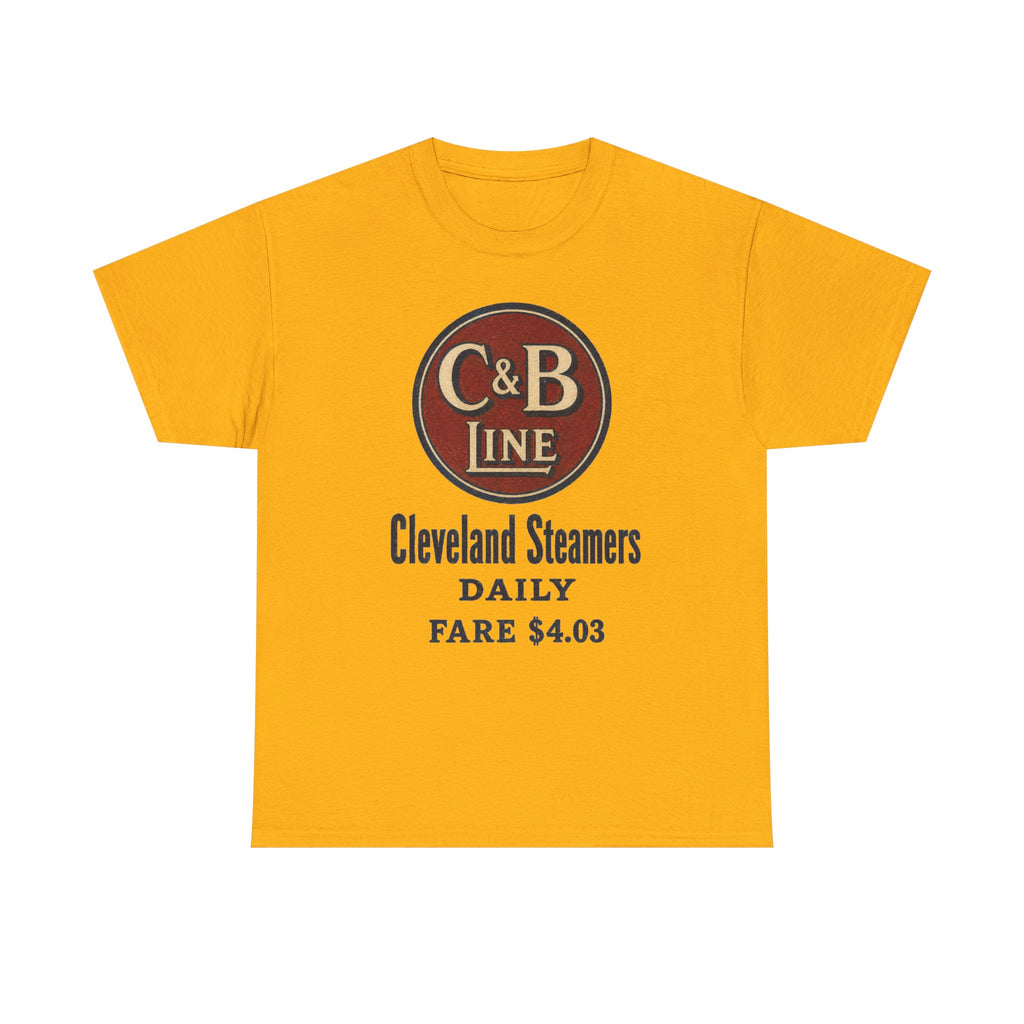 Cleveland Steamers Vintage Logo Tee — C&B Line Daily Fare 4.03