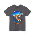 Evansville Blue Cats Shark Mascot T-Shirt