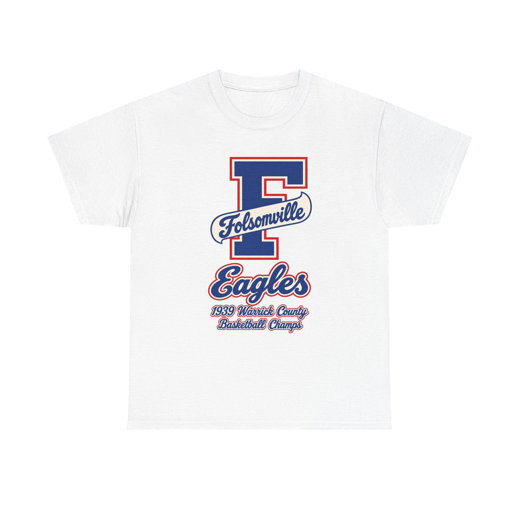 Folsomville High School Eagles Basketball Team Logo T-Shirt
