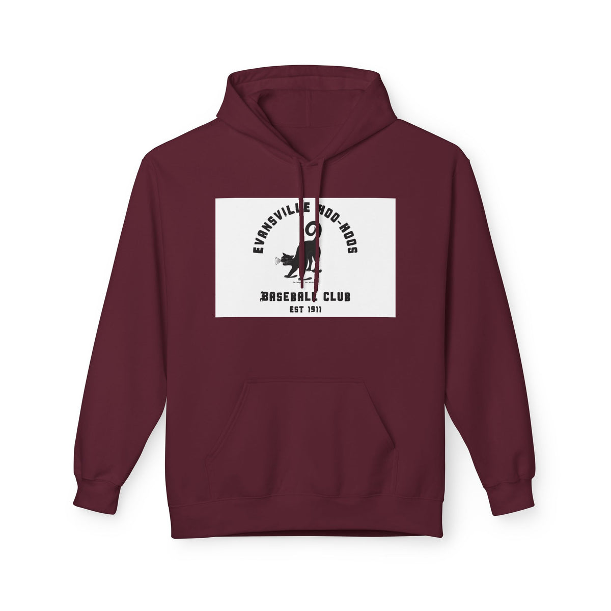 Evansville Hoo-Hoos 1911 Baseball Club Hoodie — Vintage Team Logo