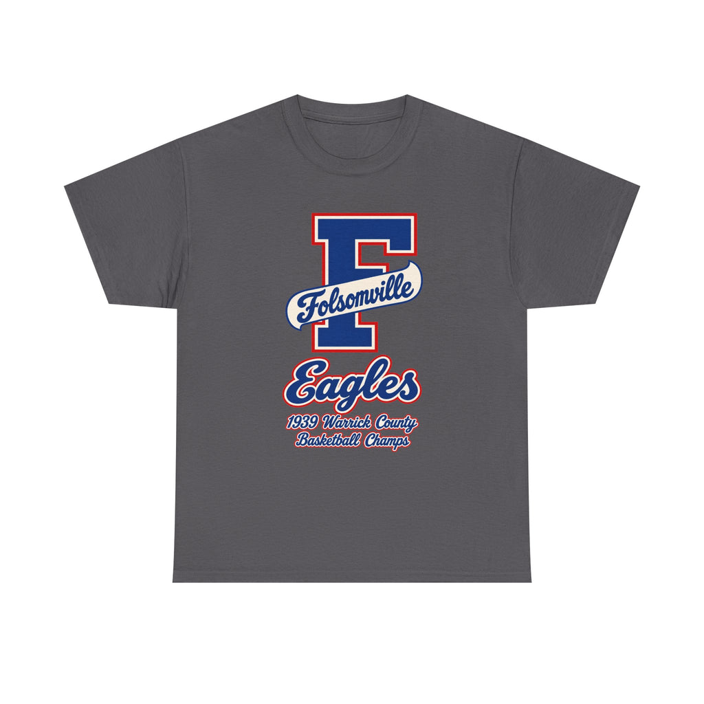 Folsomville High School Eagles Basketball Team Logo T-Shirt