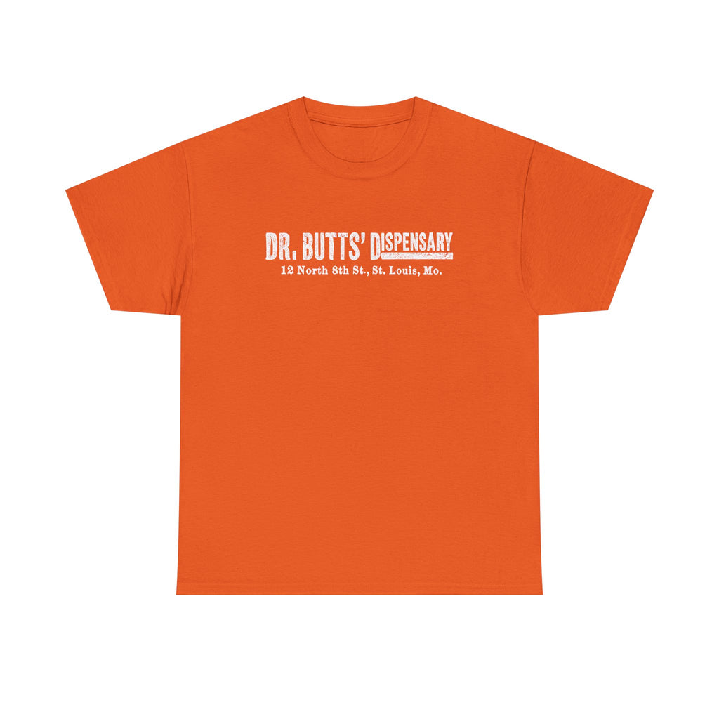 Dr. Butts' Dispensary St. Louis 1881 Tee – Vintage Apothecary Logo Shirt