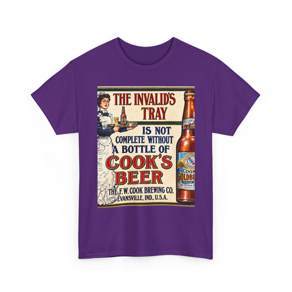 Vintage 'Cook’s Beer' Retro Ad Tee — 1903 Brewery Graphic T‑Shirt