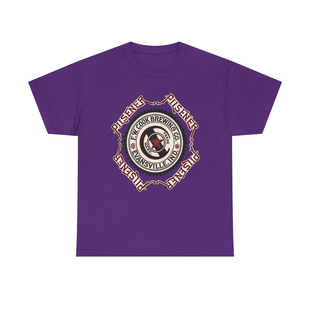 Cook Brewery 1889 Logo Tee — Evansville Beer T‑Shirt