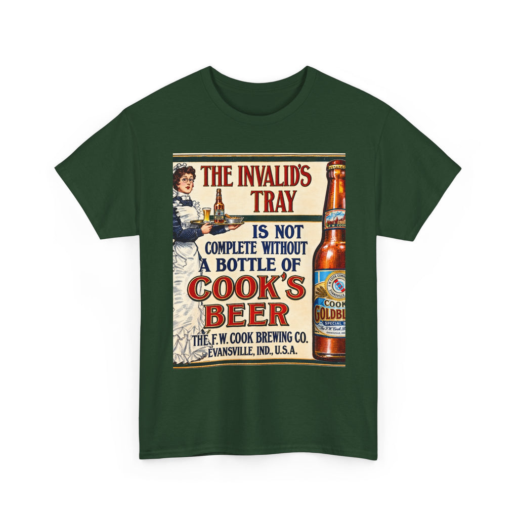 Vintage 'Cook’s Beer' Retro Ad Tee — 1903 Brewery Graphic T‑Shirt