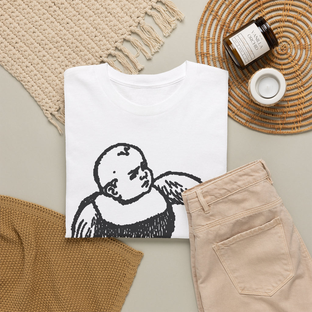 Bobby Hill Bird Monster Shirt 1900 Ad — Vintage Black Ink Bird Illustration Tee