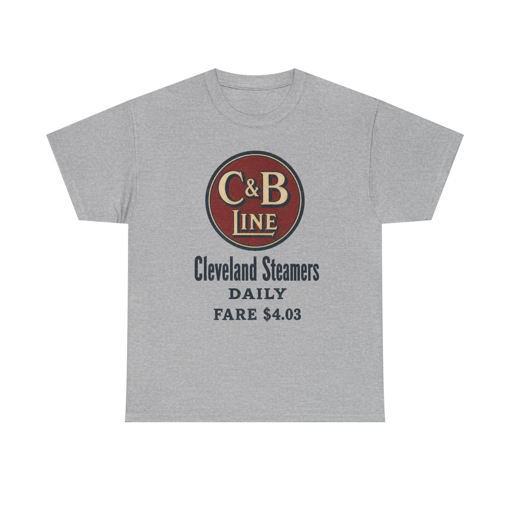 Cleveland Steamers Vintage Logo Tee — C&B Line Daily Fare 4.03