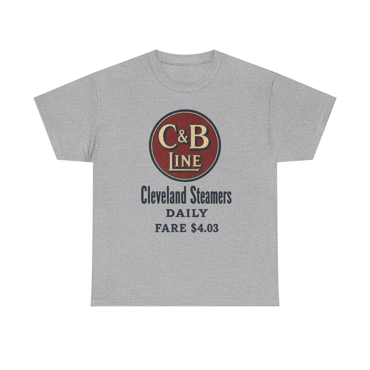 Cleveland Steamers Vintage Logo Tee — C&B Line Daily Fare 4.03