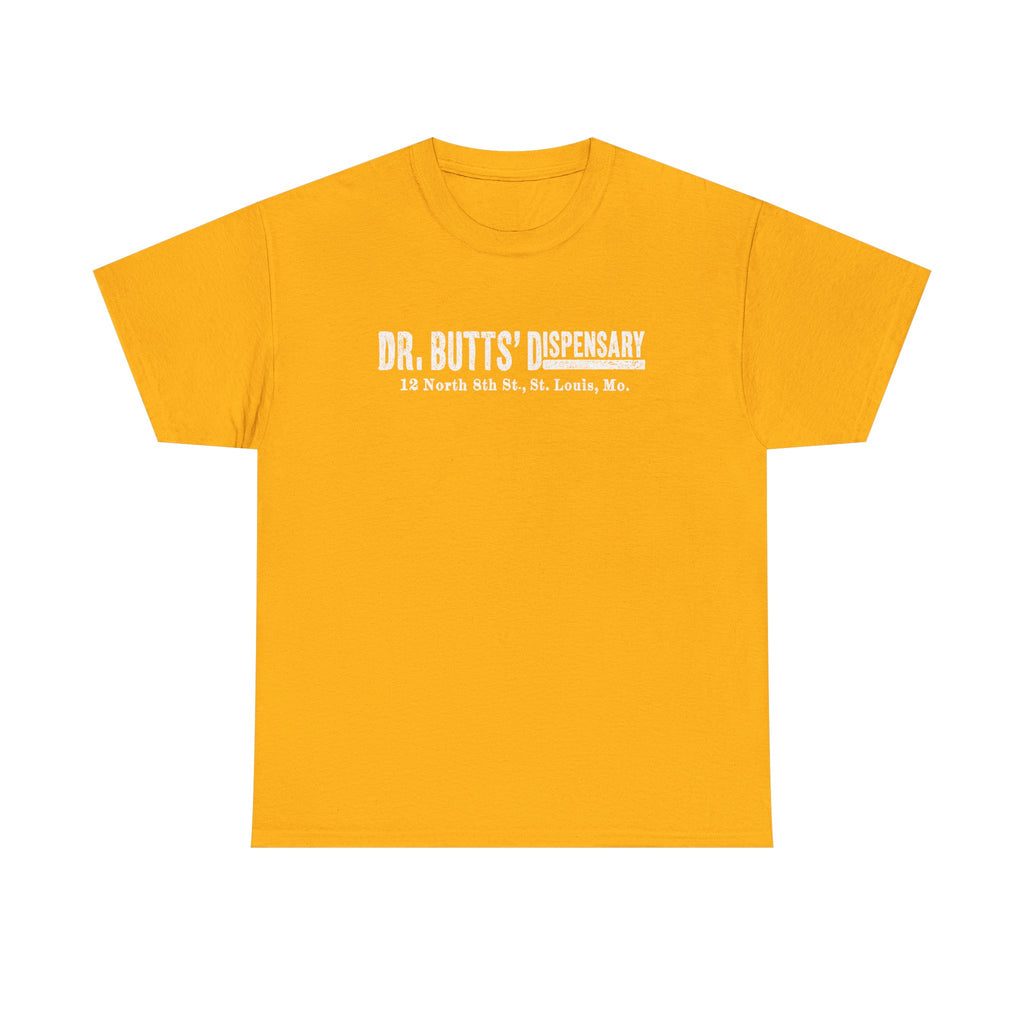 Dr. Butts' Dispensary St. Louis 1881 Tee – Vintage Apothecary Logo Shirt