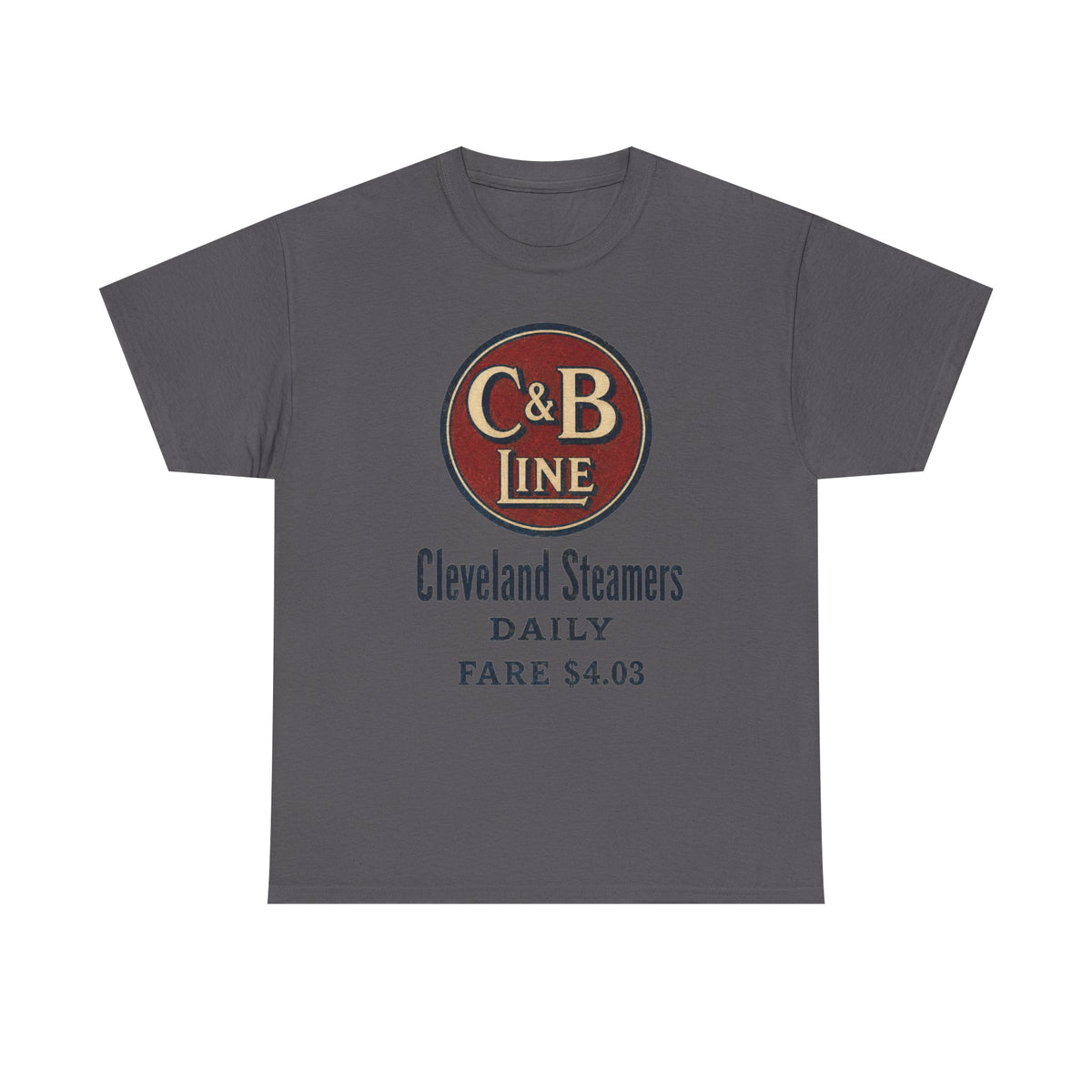 Cleveland Steamers Vintage Logo Tee — C&B Line Daily Fare 4.03