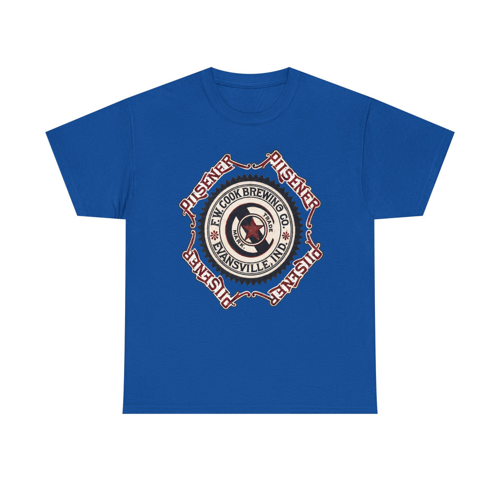 Cook Brewery 1889 Logo Tee — Evansville Beer T‑Shirt