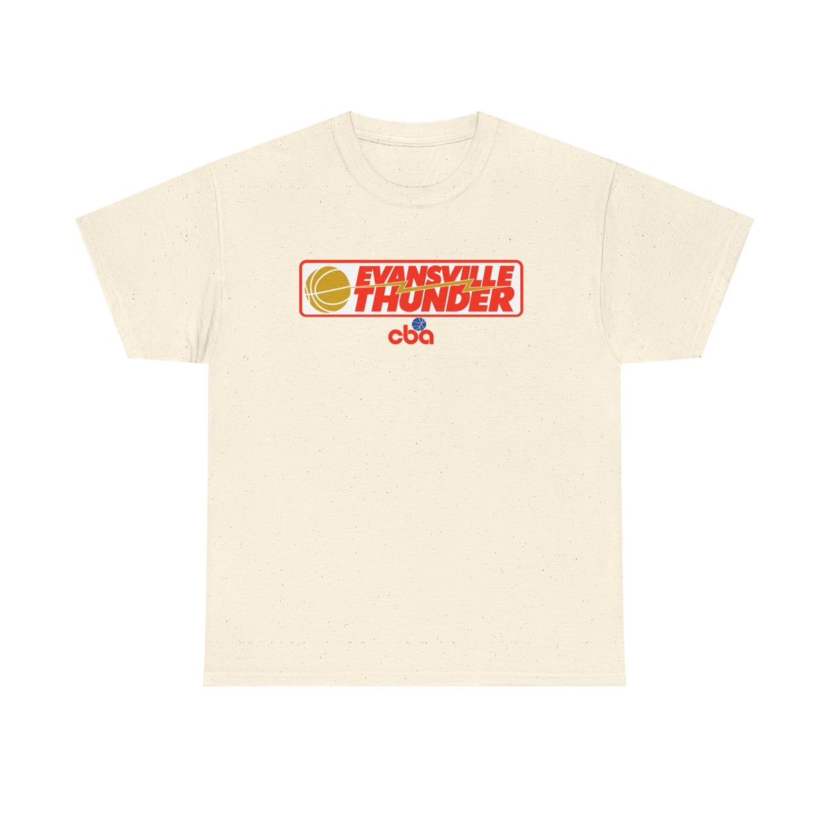 Evansville Thunder Basketball T-Shirt — Retro Logo Tee