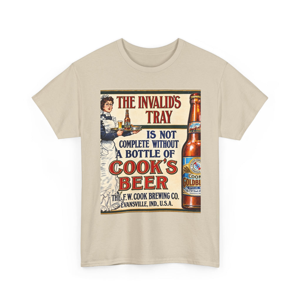 Vintage 'Cook’s Beer' Retro Ad Tee — 1903 Brewery Graphic T‑Shirt
