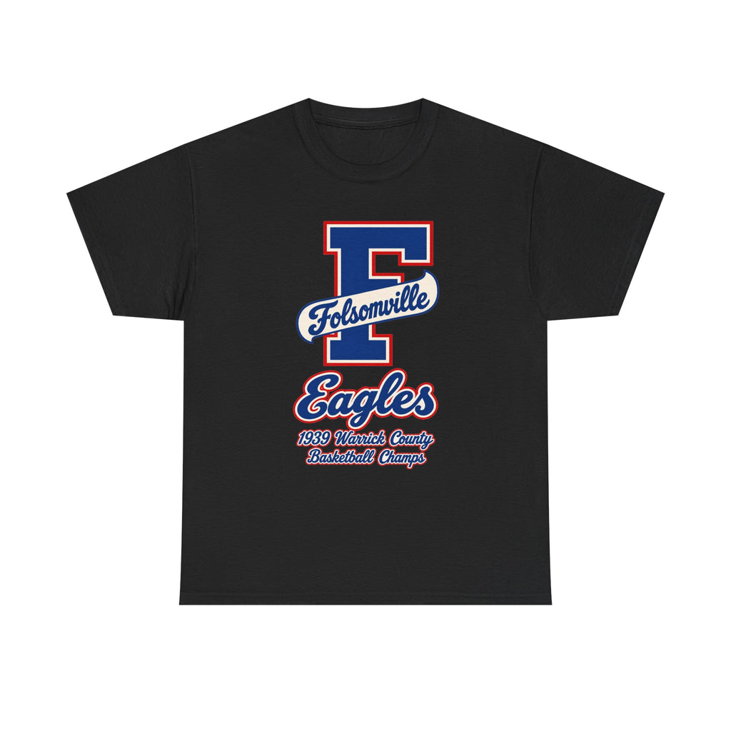 Folsomville High School Eagles Basketball Team Logo T-Shirt