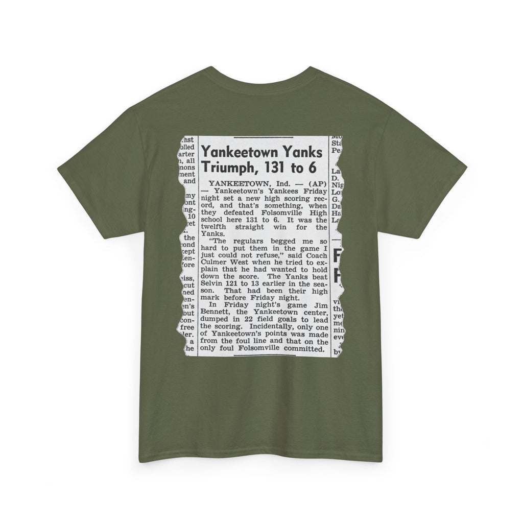 Yankeetown Yanks High School Basketball T-Shirt