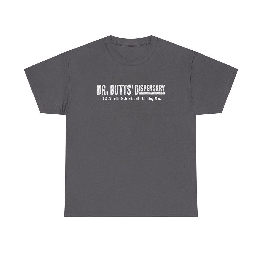 Dr. Butts' Dispensary St. Louis 1881 Tee – Vintage Apothecary Logo Shirt