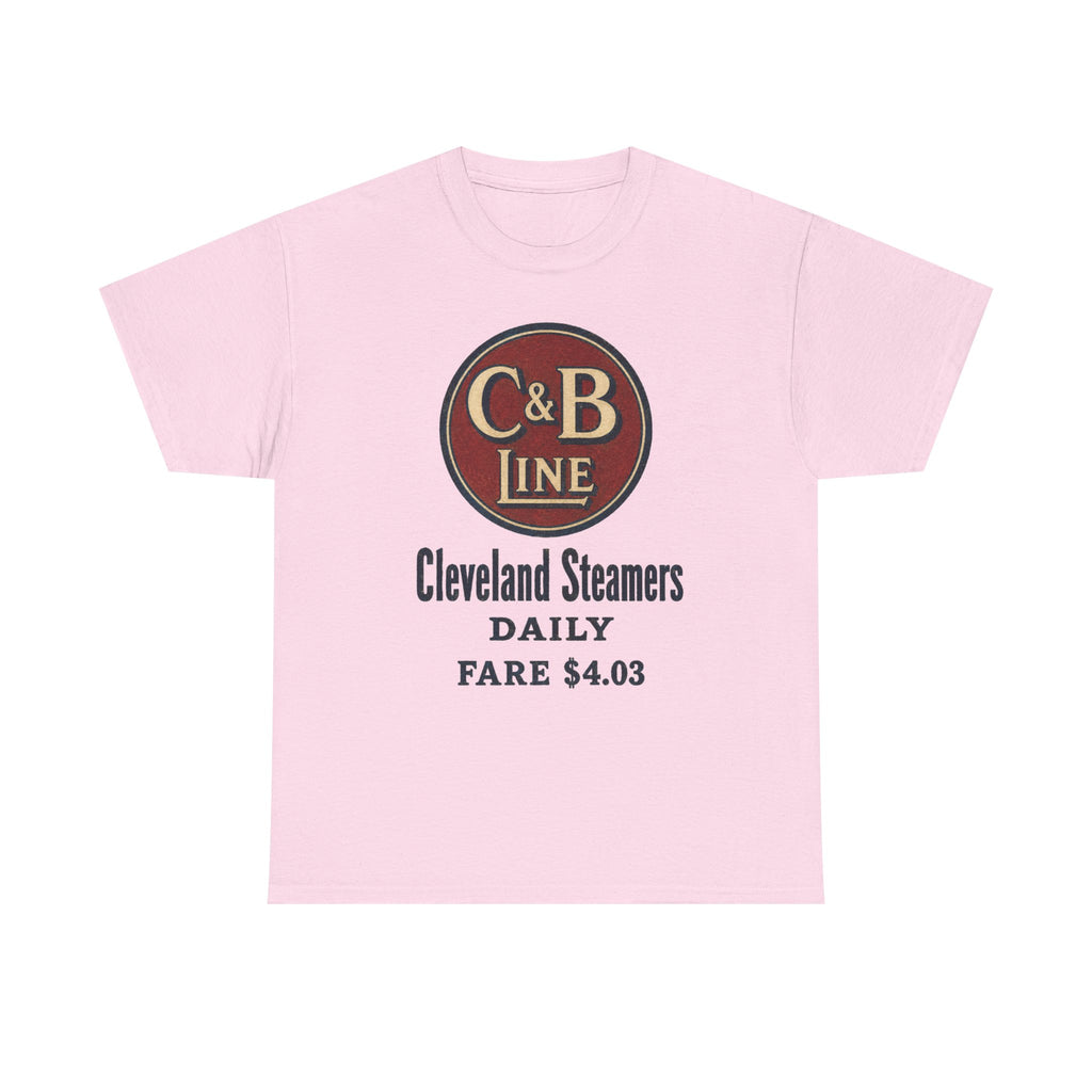 Cleveland Steamers Vintage Logo Tee — C&B Line Daily Fare 4.03