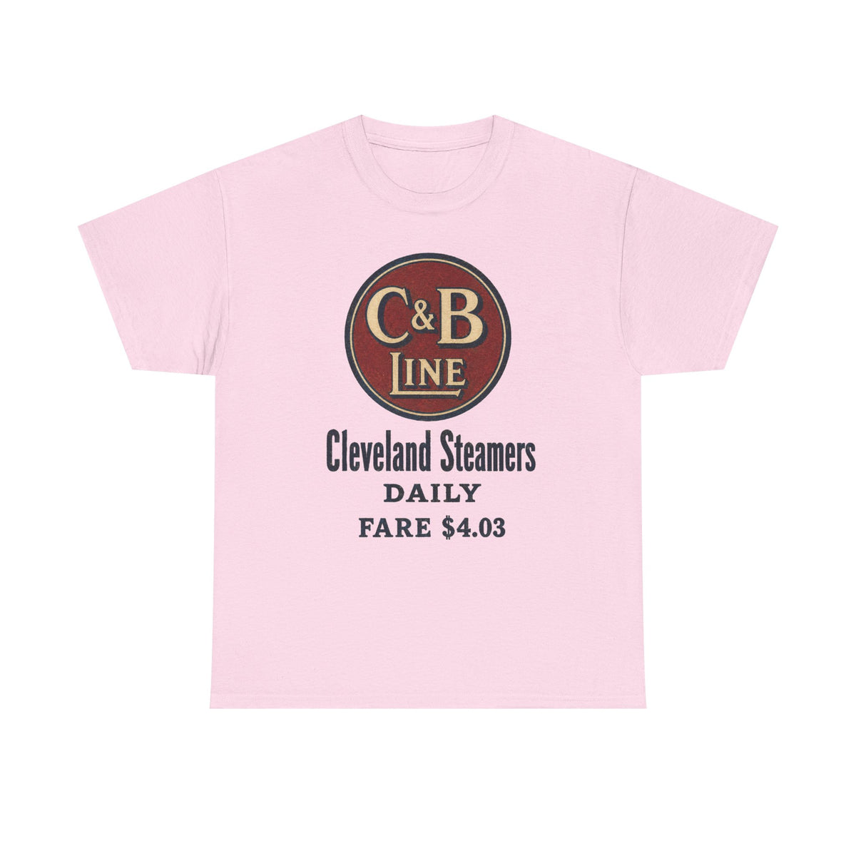 Cleveland Steamers Vintage Logo Tee — C&B Line Daily Fare 4.03