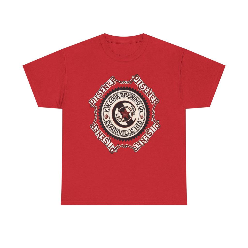 Cook Brewery 1889 Logo Tee — Evansville Beer T‑Shirt