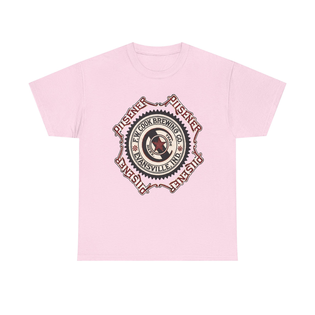 Cook Brewery 1889 Logo Tee — Evansville Beer T‑Shirt