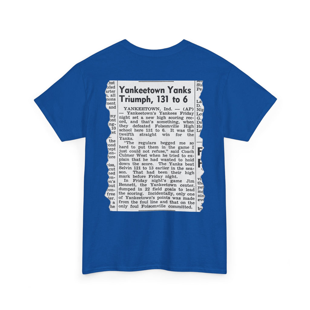 Yankeetown Yanks High School Basketball T-Shirt