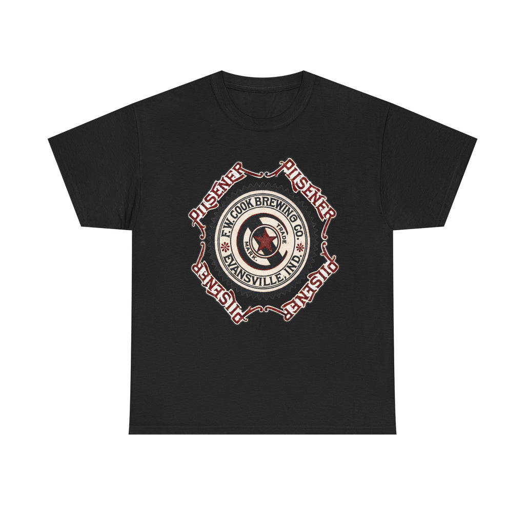 Cook Brewery 1889 Logo Tee — Evansville Beer T‑Shirt