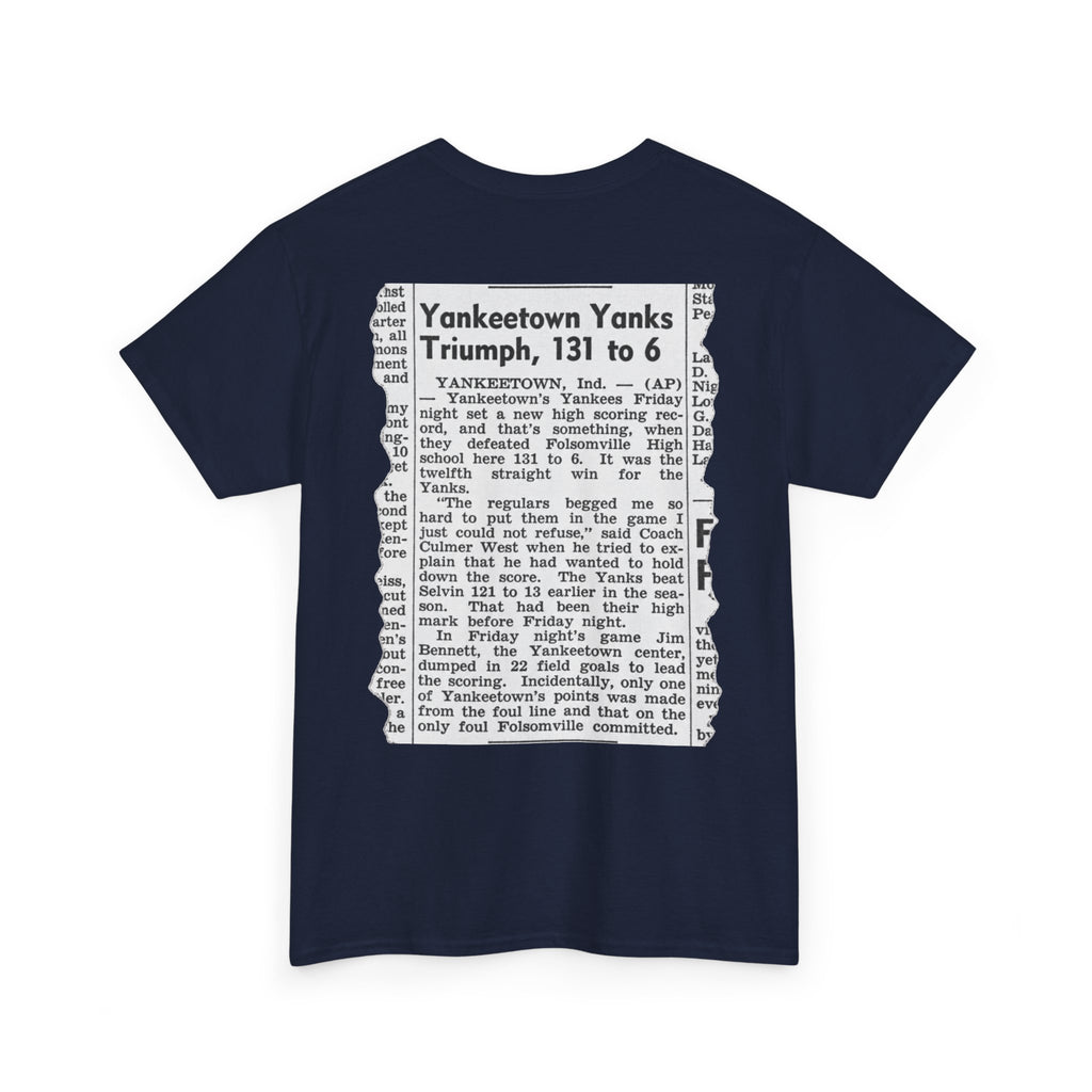Yankeetown Yanks High School Basketball T-Shirt
