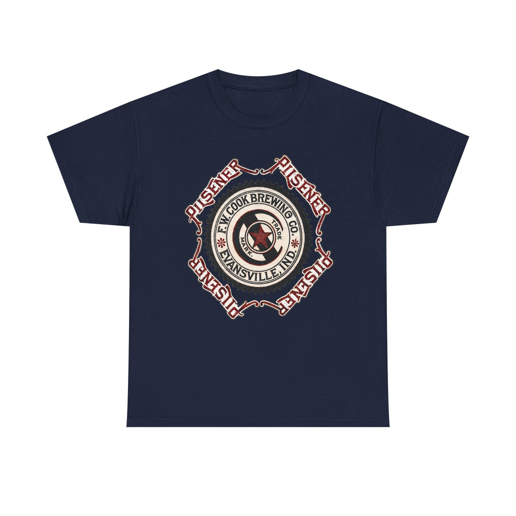 Cook Brewery 1889 Logo Tee — Evansville Beer T‑Shirt