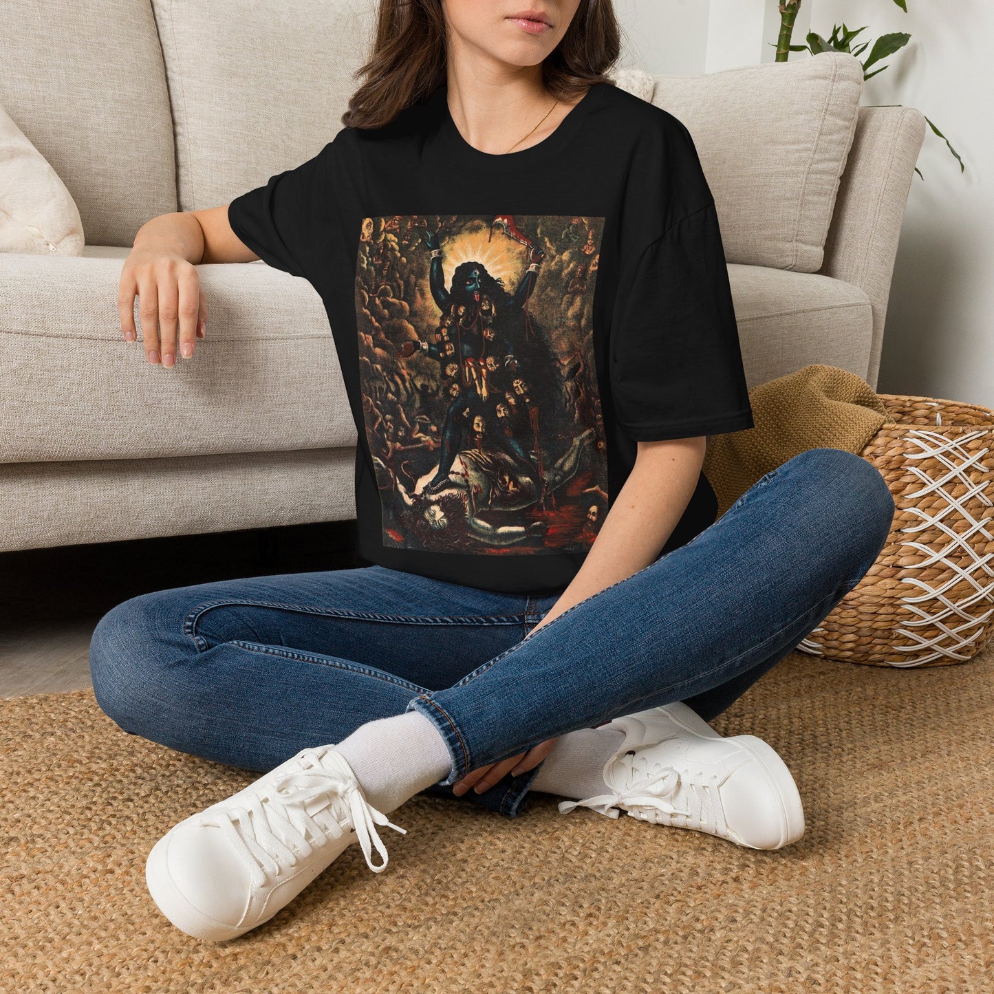 Kali Revival T-Shirt — Vintage Dark Mythology Graphic Tee