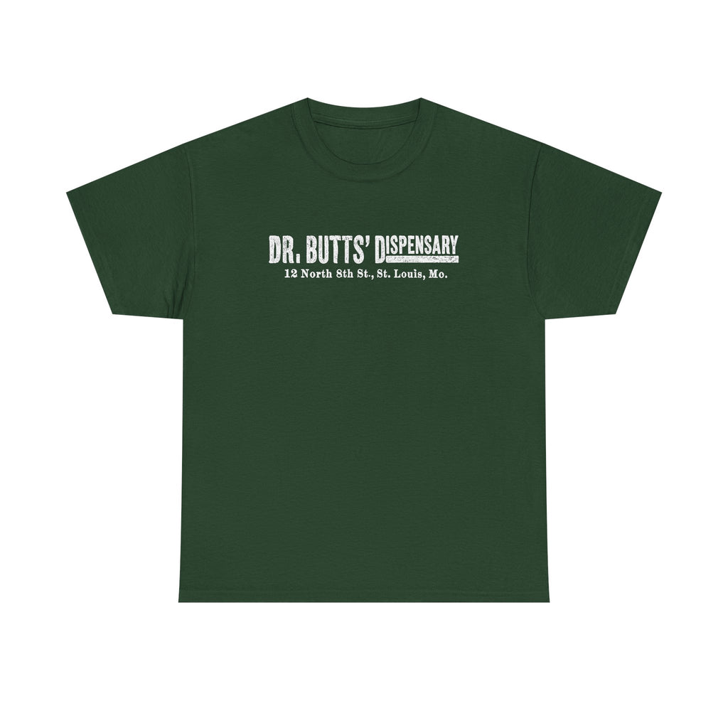 Dr. Butts' Dispensary St. Louis 1881 Tee – Vintage Apothecary Logo Shirt