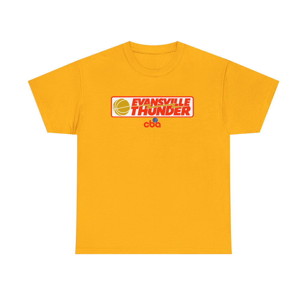 Evansville Thunder Basketball T-Shirt — Retro Logo Tee