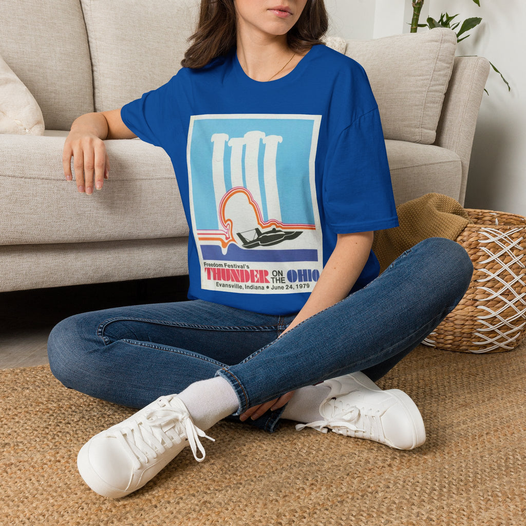 Thunder on the Ohio — Retro 1979 Hydroplane Race T-Shirt