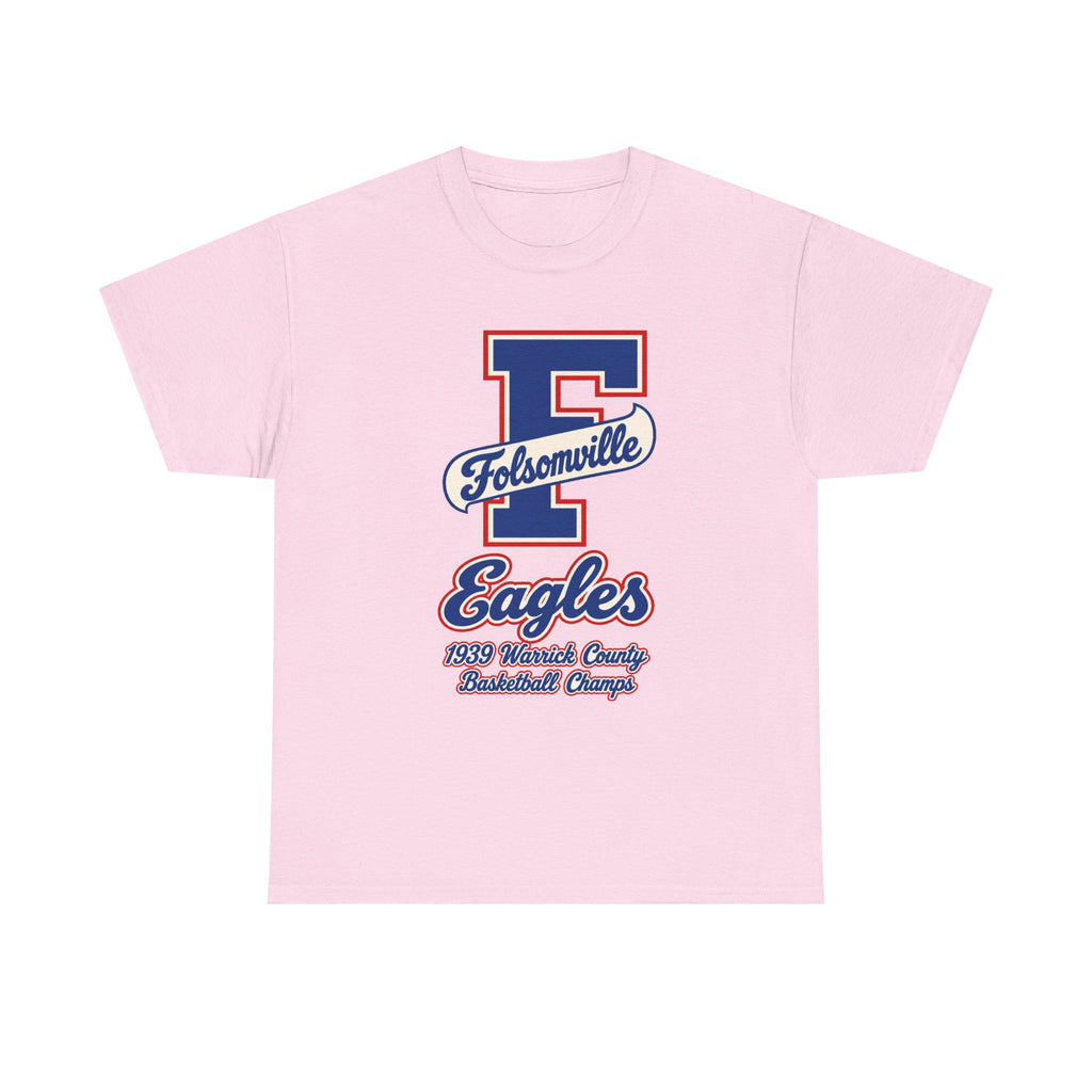 Folsomville High School Eagles Basketball Team Logo T-Shirt