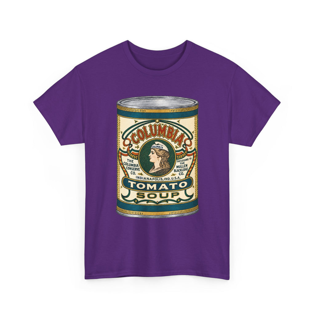 Columbia Tomato Soup Can T-Shirt…Indianapolis 1904 Ad