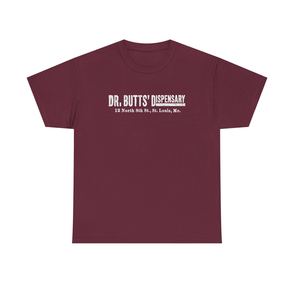 Dr. Butts' Dispensary St. Louis 1881 Tee – Vintage Apothecary Logo Shirt