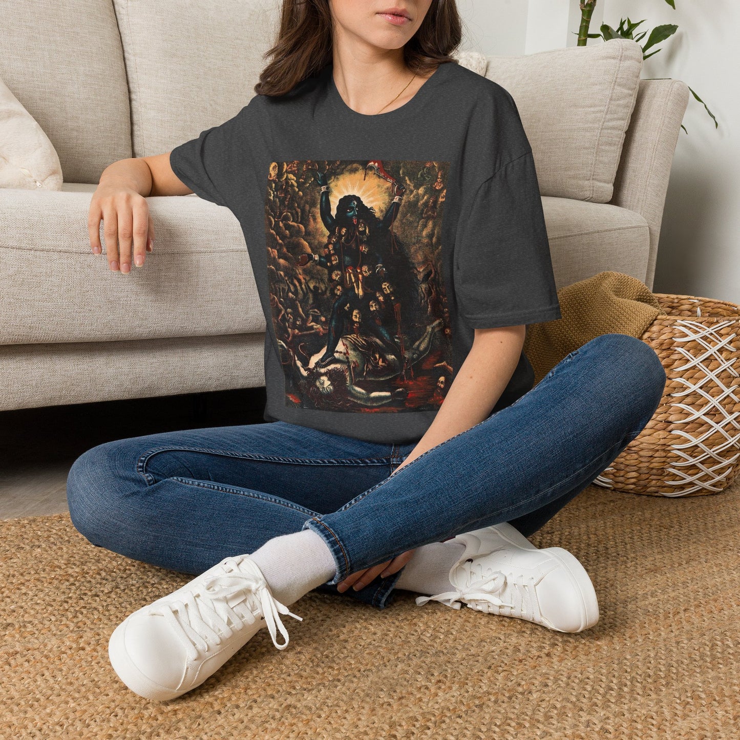 Kali Revival T-Shirt — Vintage Dark Mythology Graphic Tee