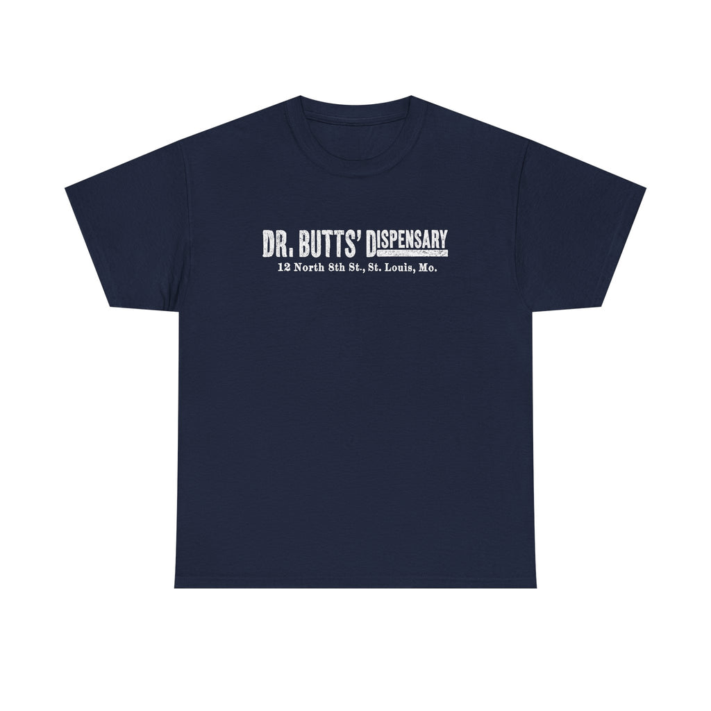 Dr. Butts' Dispensary St. Louis 1881 Tee – Vintage Apothecary Logo Shirt