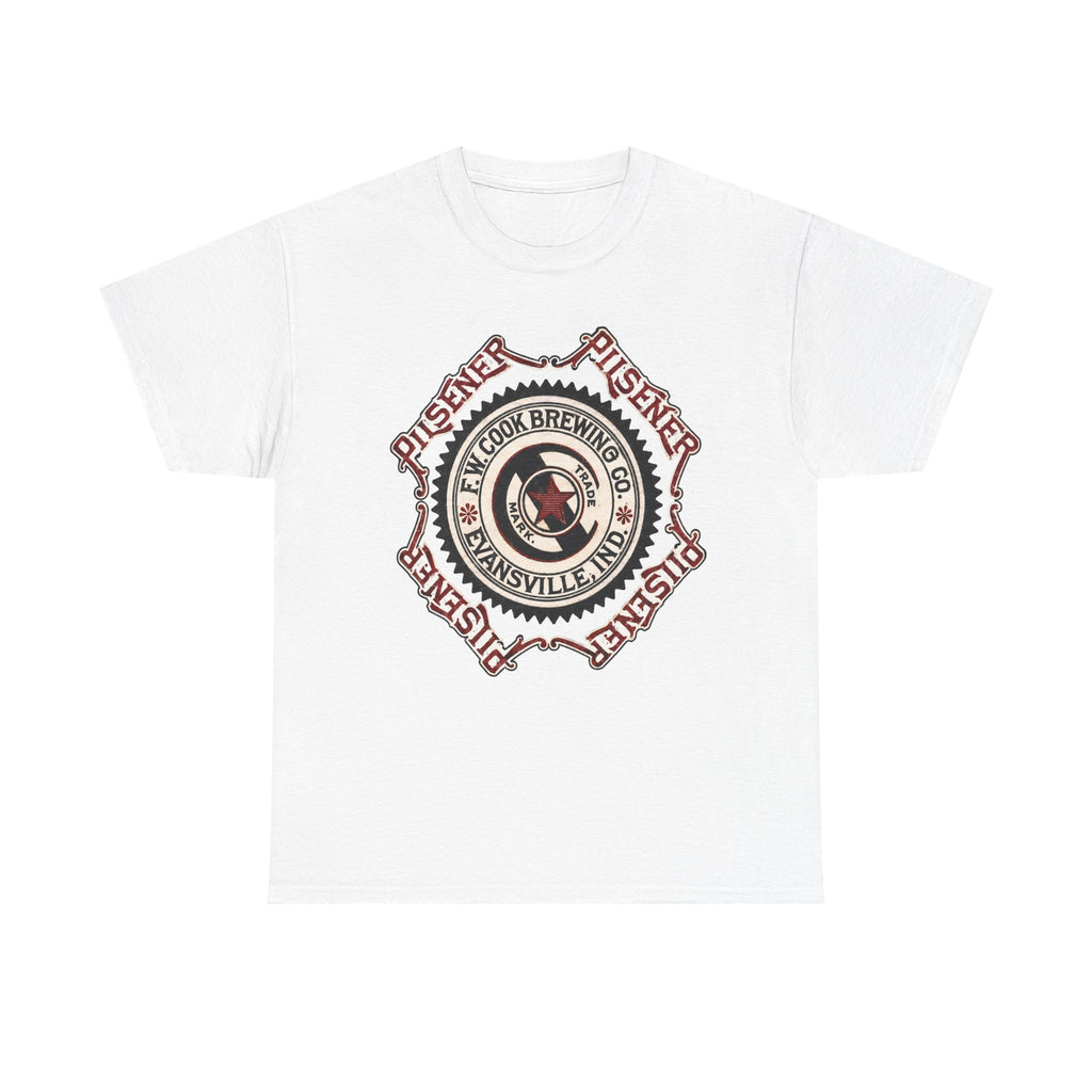 Cook Brewery 1889 Logo Tee — Evansville Beer T‑Shirt