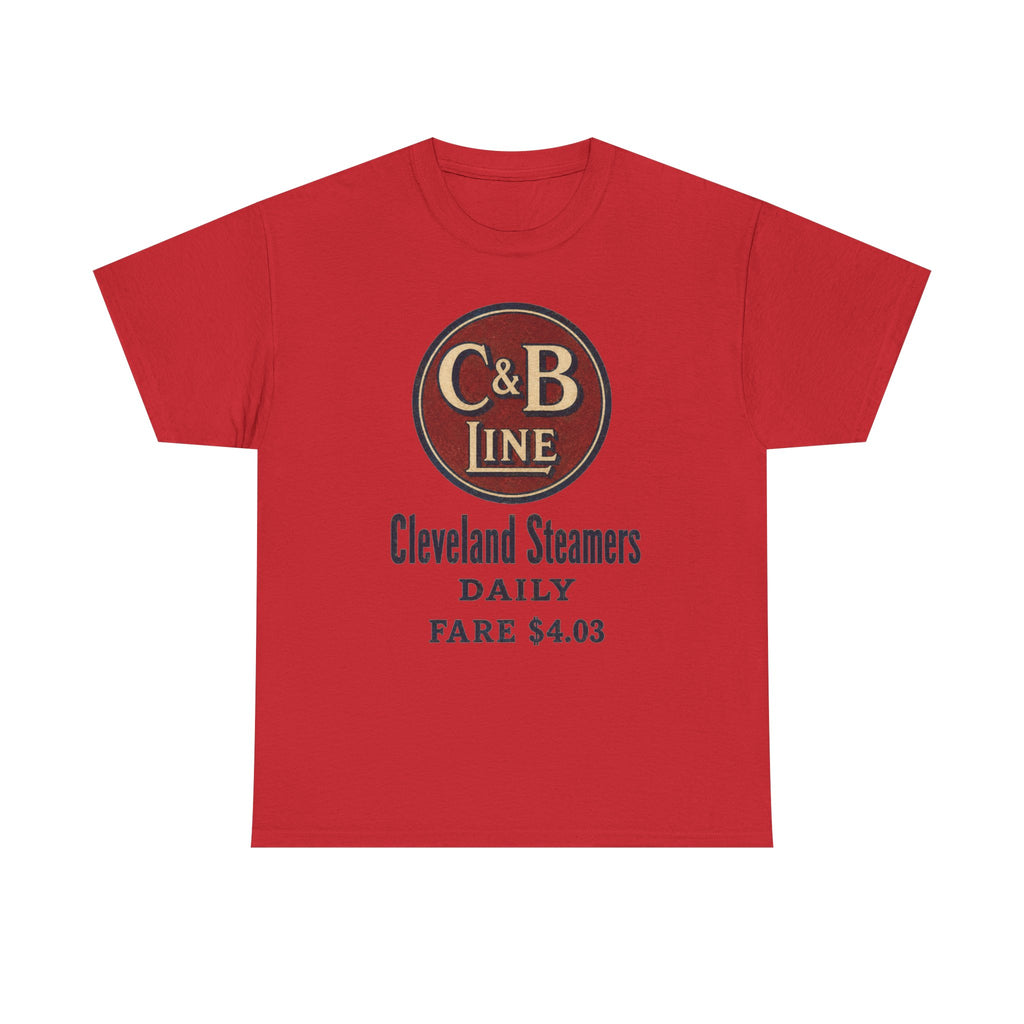 Cleveland Steamers Vintage Logo Tee — C&B Line Daily Fare 4.03
