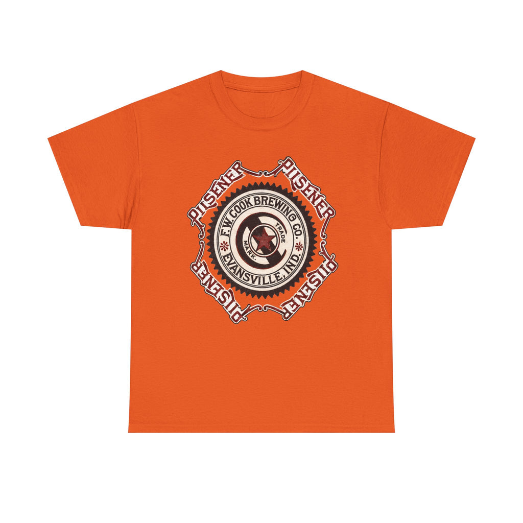 Cook Brewery 1889 Logo Tee — Evansville Beer T‑Shirt