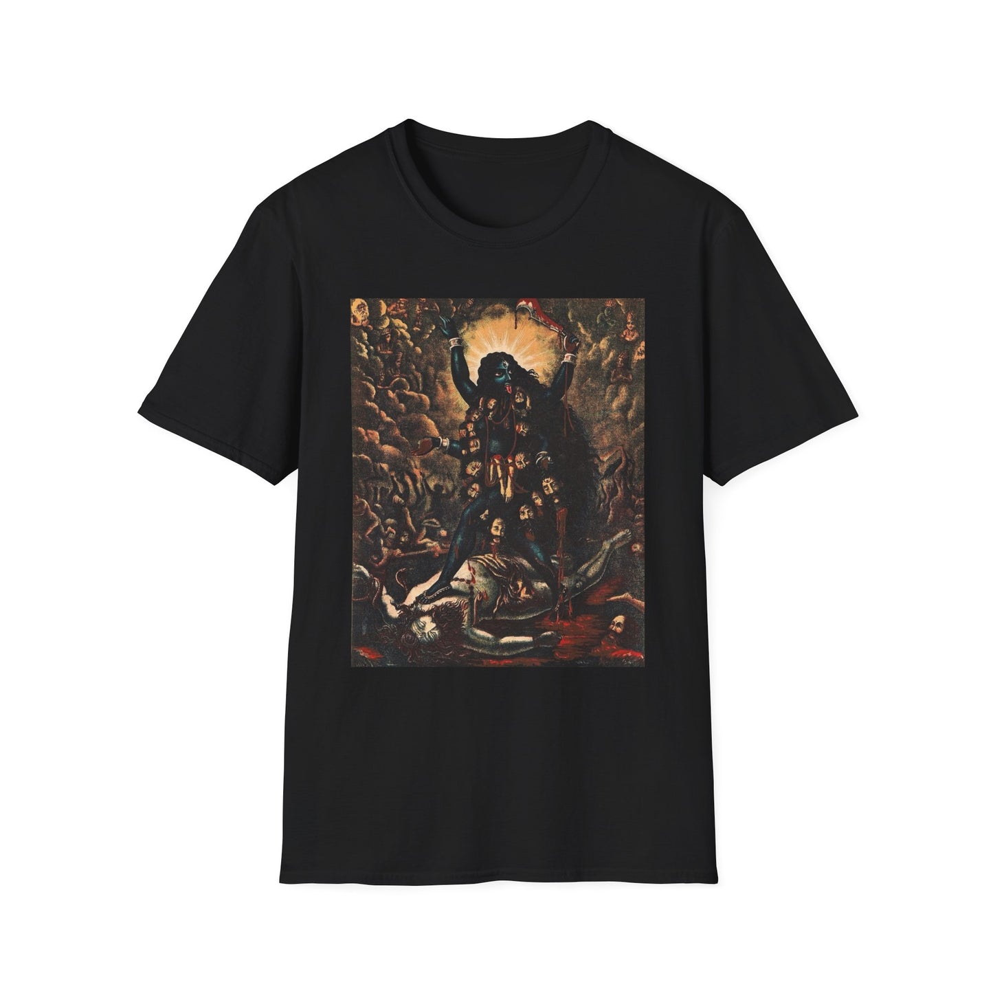 Kali Revival T-Shirt — Vintage Dark Mythology Graphic Tee
