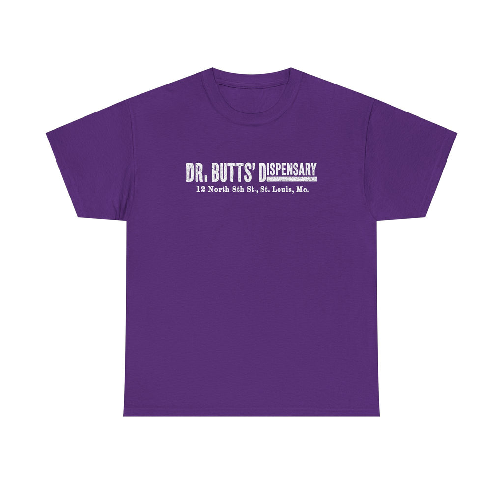 Dr. Butts' Dispensary St. Louis 1881 Tee – Vintage Apothecary Logo Shirt