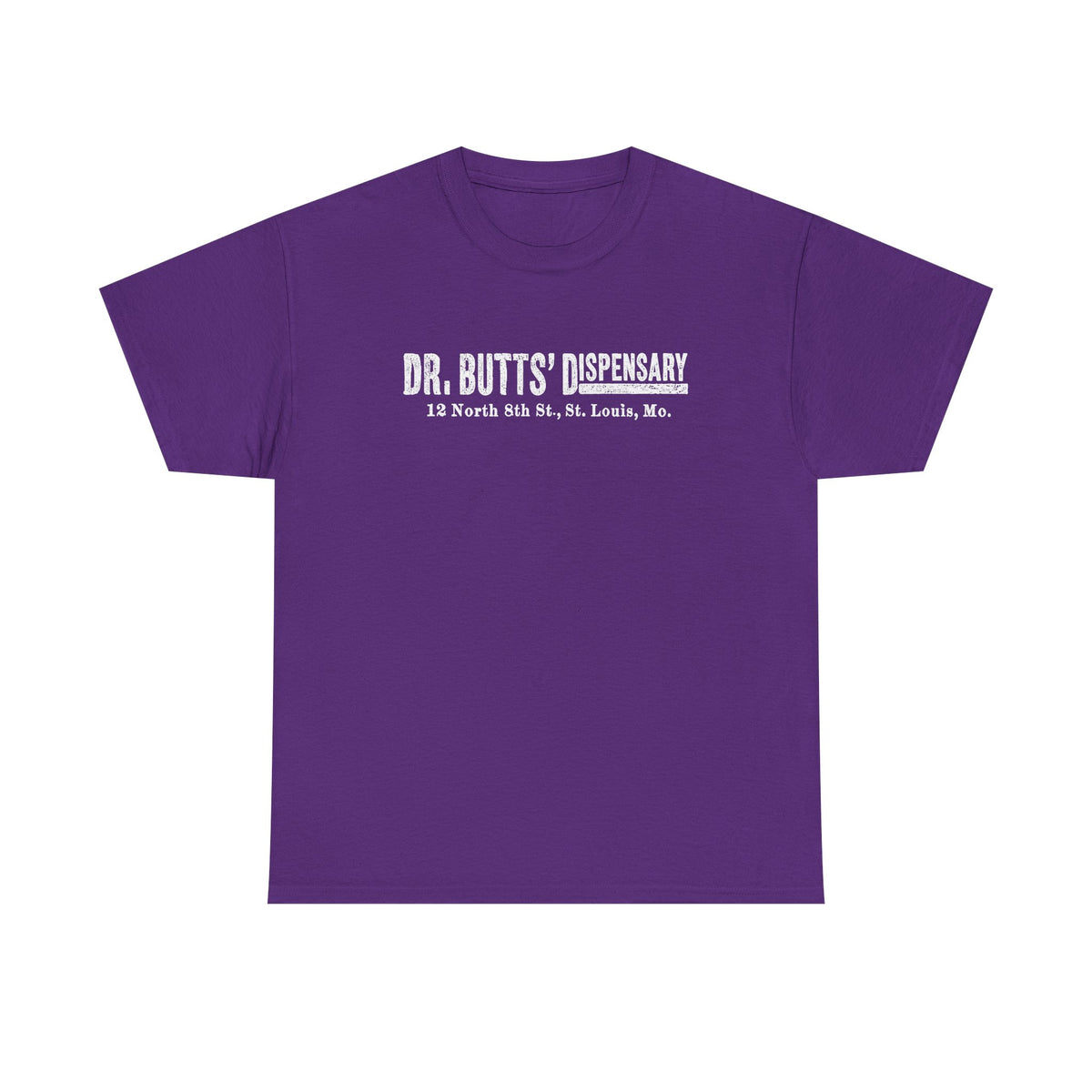 Dr. Butts' Dispensary St. Louis 1881 Tee – Vintage Apothecary Logo Shirt