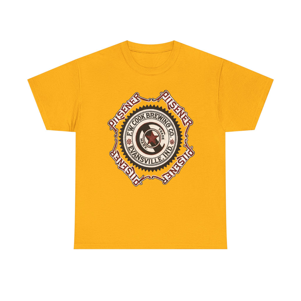 Cook Brewery 1889 Logo Tee — Evansville Beer T‑Shirt