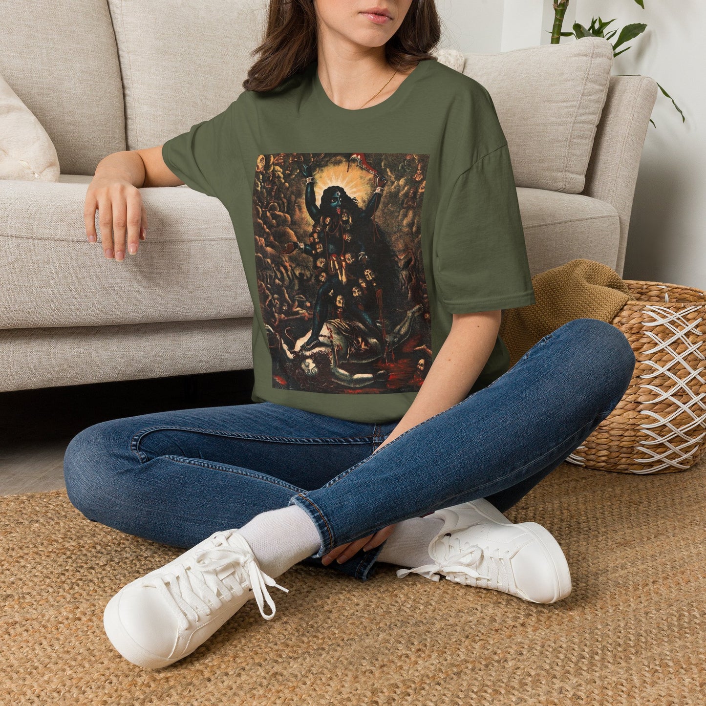 Kali Revival T-Shirt — Vintage Dark Mythology Graphic Tee