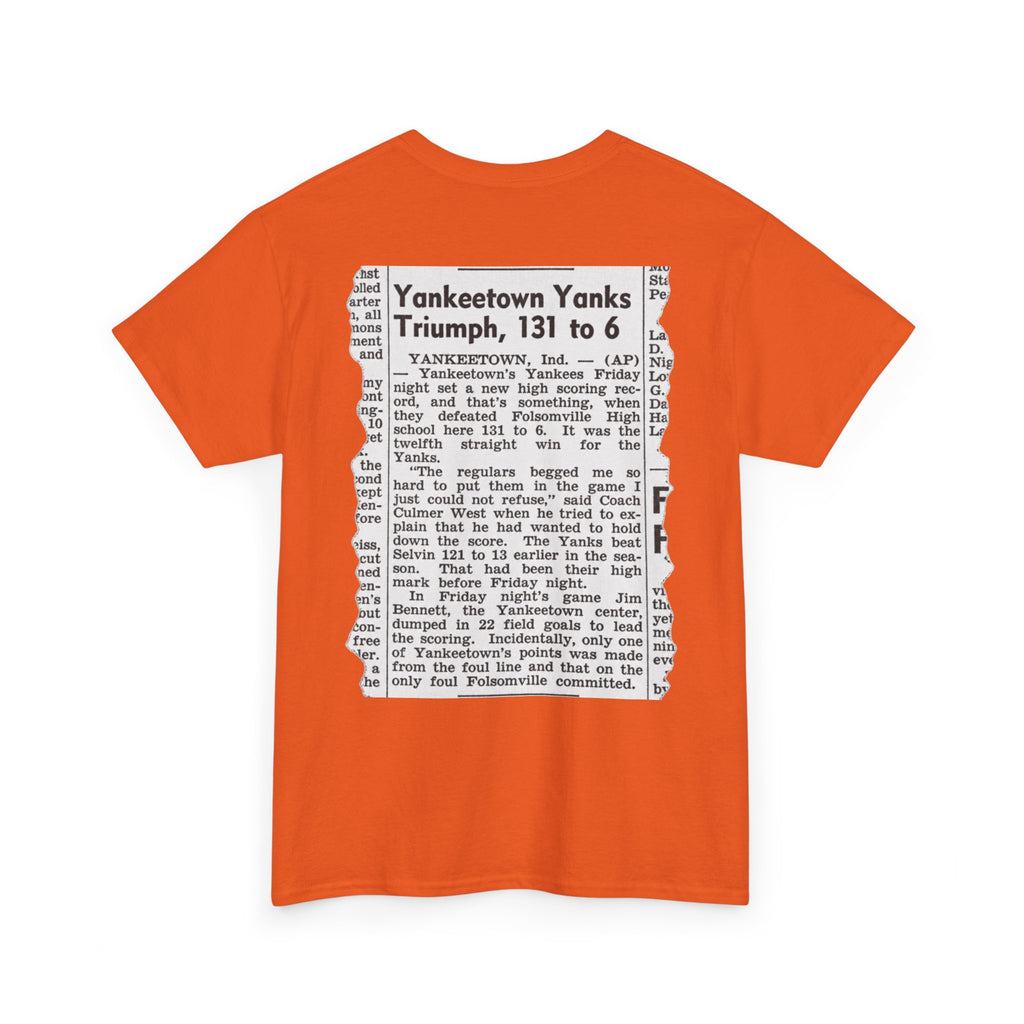 Yankeetown Yanks High School Basketball T-Shirt